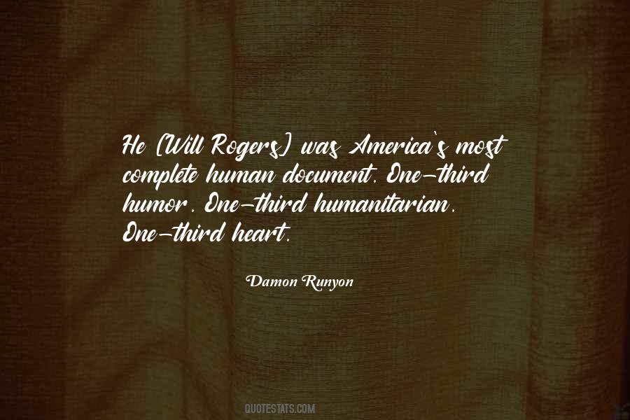 Humanitarian's Quotes #533942