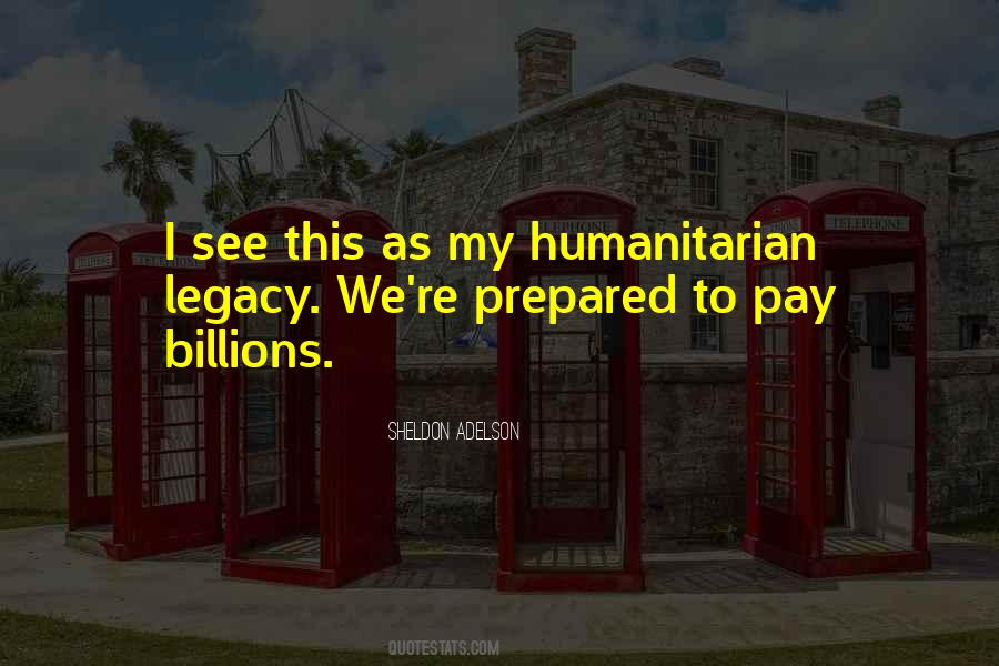 Humanitarian's Quotes #76215