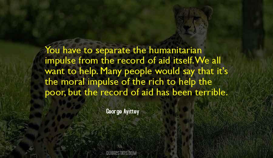 Humanitarian's Quotes #879909