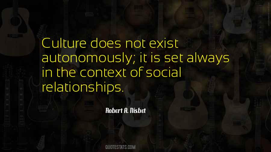 Quotes About Social Relationships #1072214