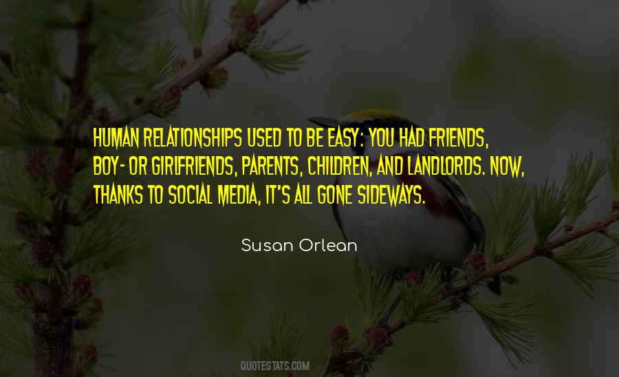 Quotes About Social Relationships #1214076