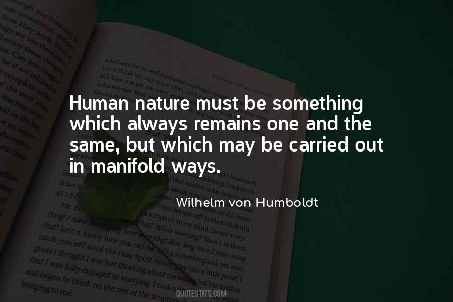 Humboldt's Quotes #349632