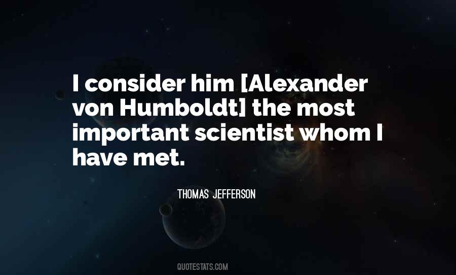 Humboldt's Quotes #667278