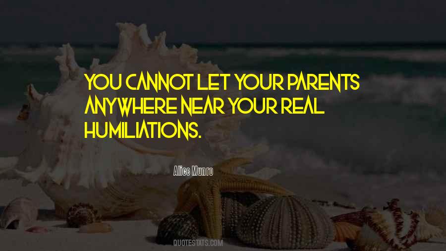 Humiliations Quotes #673335