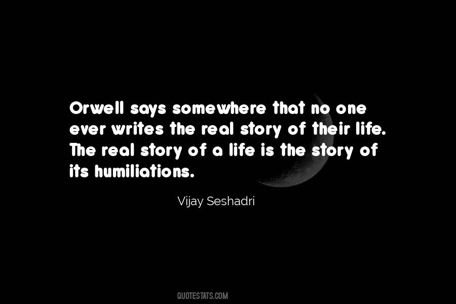 Humiliations Quotes #76876