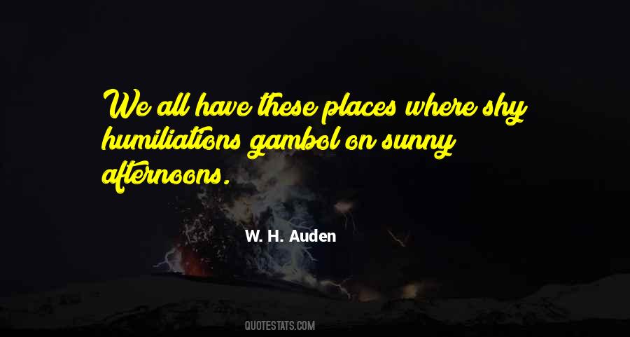 Humiliations Quotes #92989