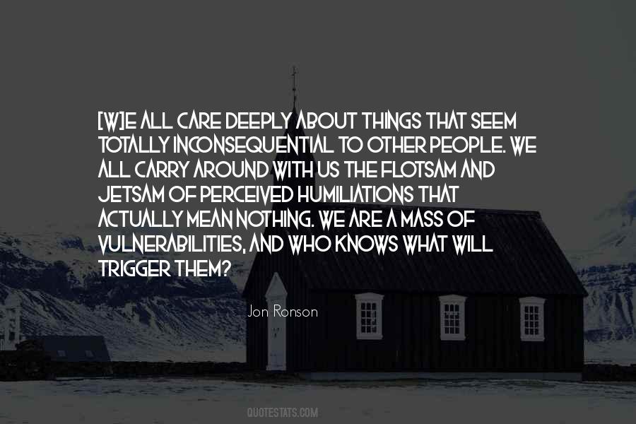 Humiliations Quotes #981850