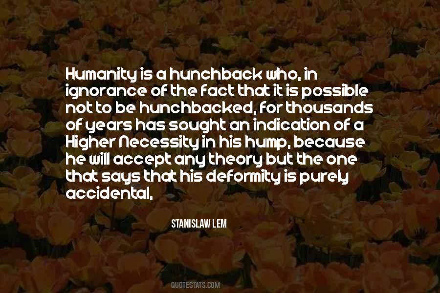 Hunchbacked Quotes #601220