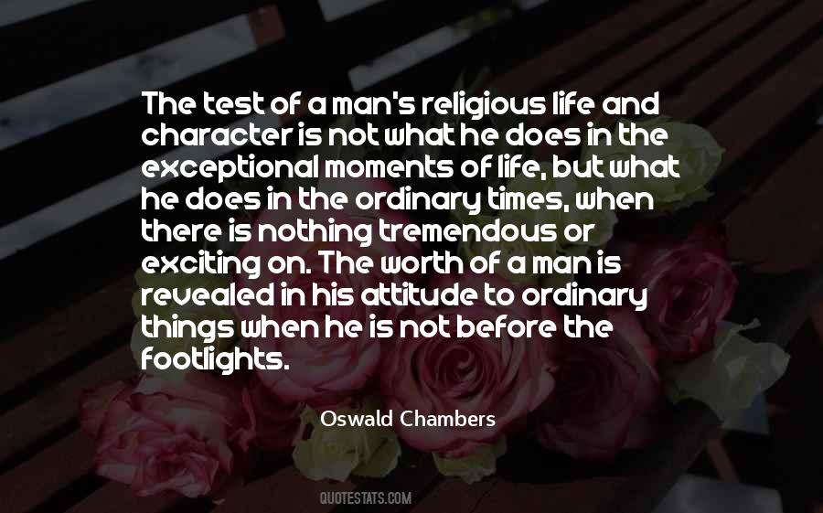 Quotes About The Test Of A Man #1369801