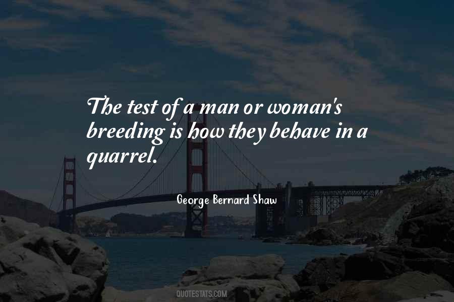 Quotes About The Test Of A Man #622177