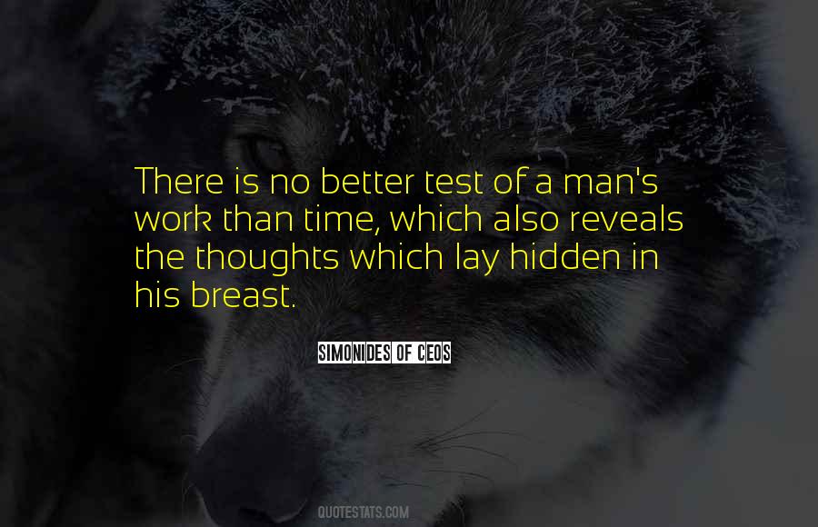 Quotes About The Test Of A Man #858564