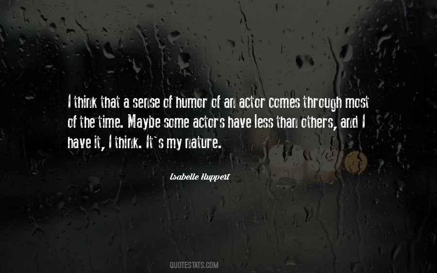 Huppert Quotes #1812673