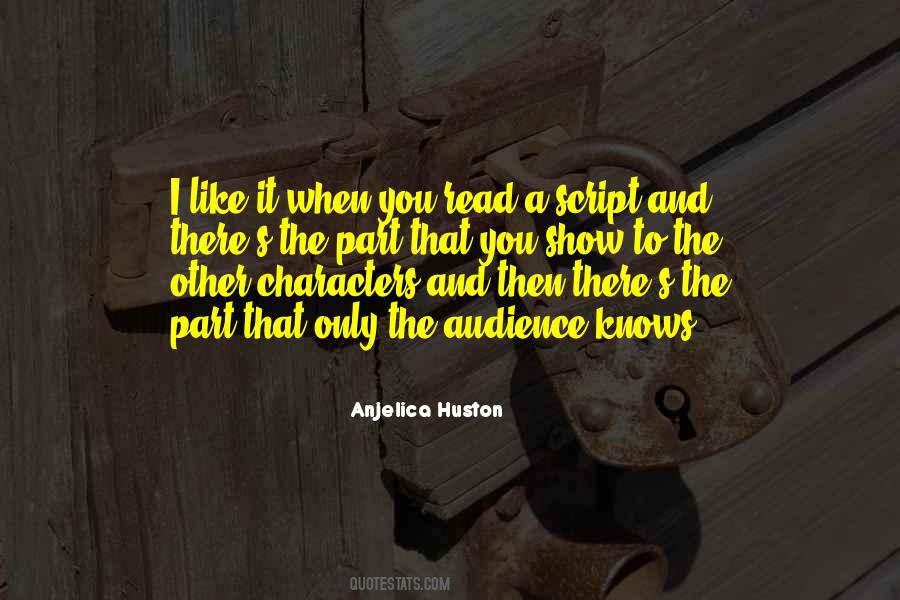Huston's Quotes #1084073