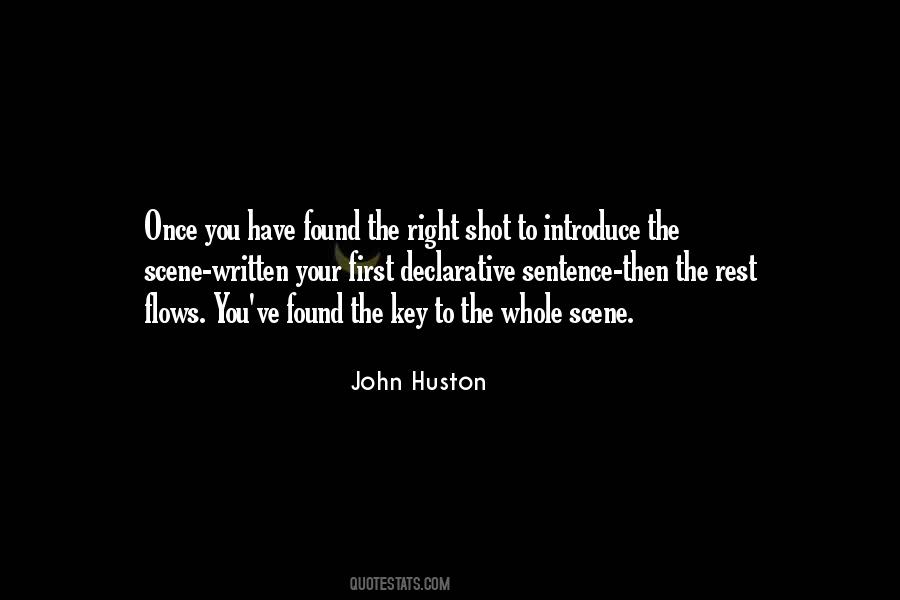 Huston's Quotes #116486