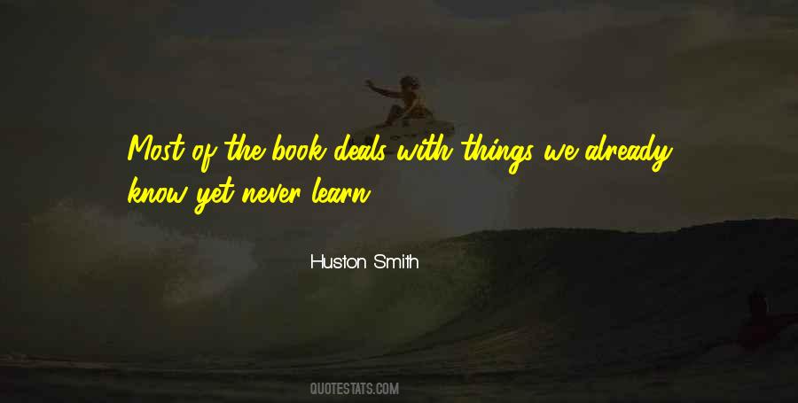 Huston's Quotes #185567