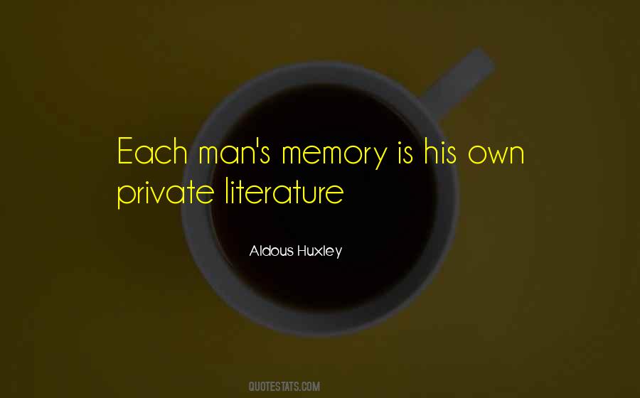 Huxley's Quotes #837770