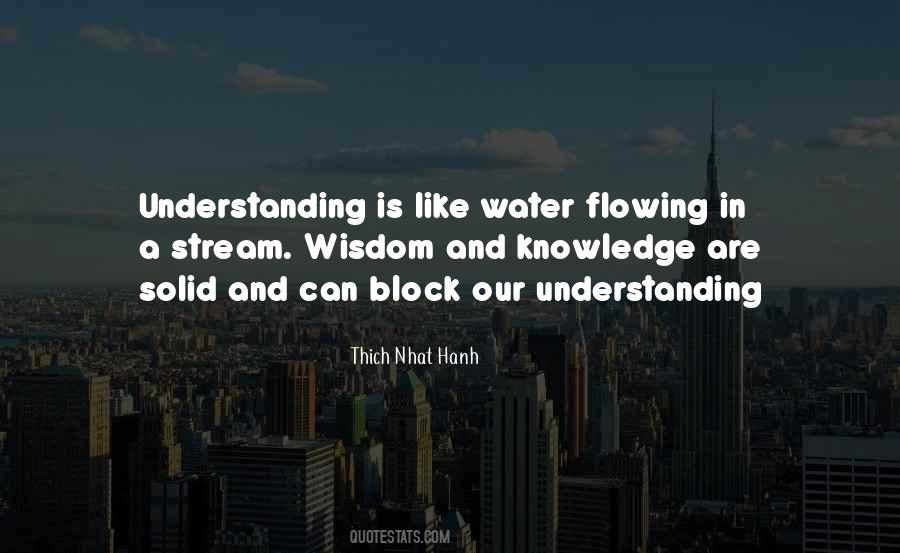 Quotes About Water Flowing #1799278