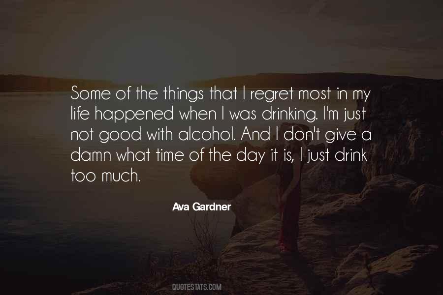 Quotes About Drinking All Day #253759