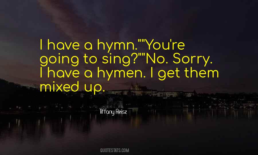 Hymen's Quotes #614591