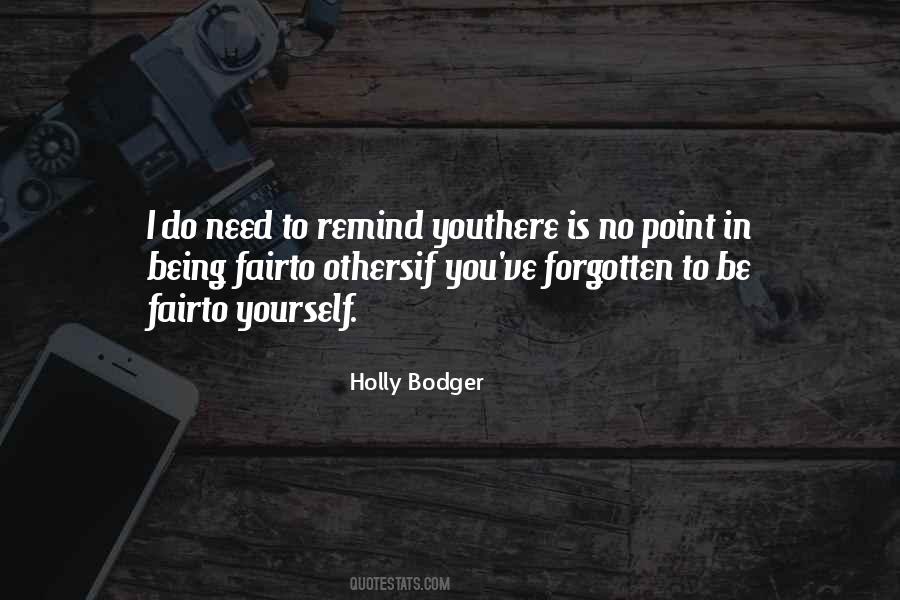Quotes About Being Forgotten #185396