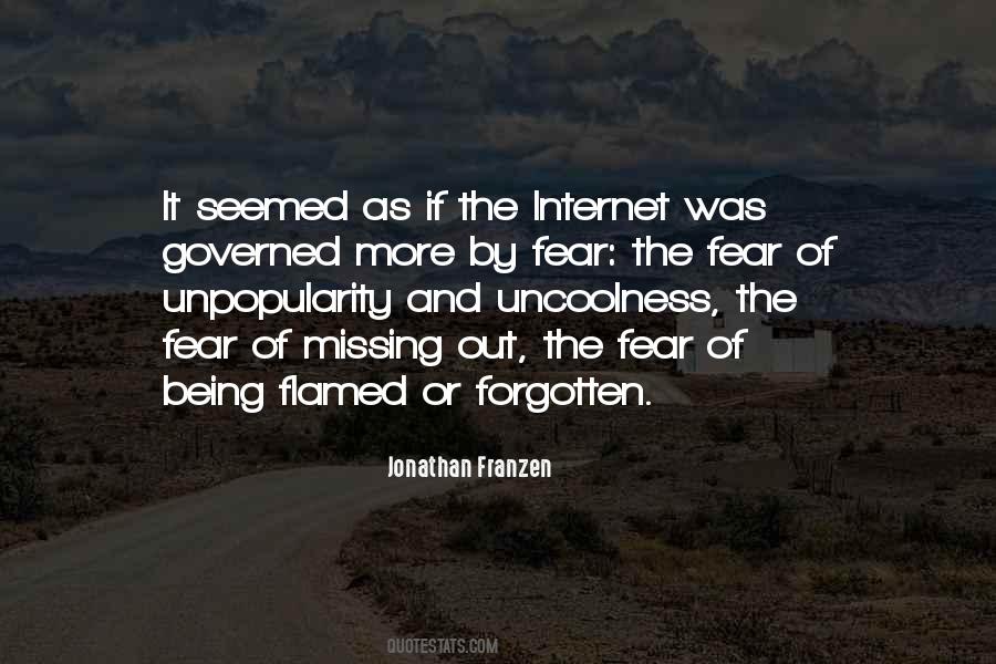 Quotes About Being Forgotten #333014