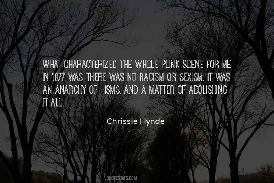 Hynde Quotes #459161