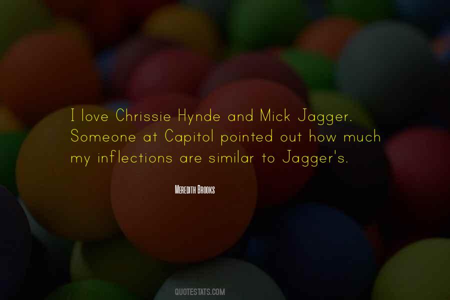 Hynde Quotes #486346