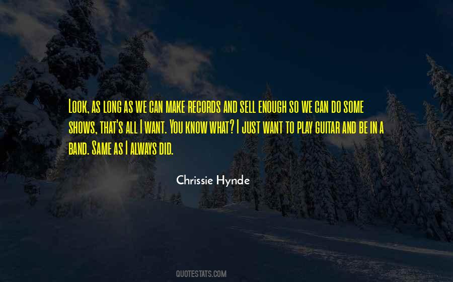 Hynde Quotes #944800