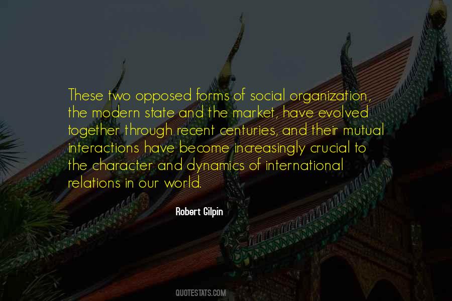 Quotes About Social Organization #1408992