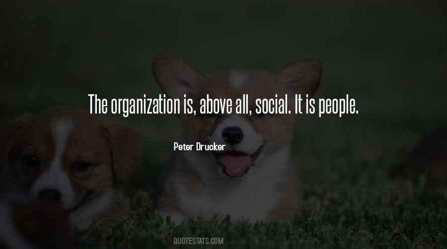 Quotes About Social Organization #333731