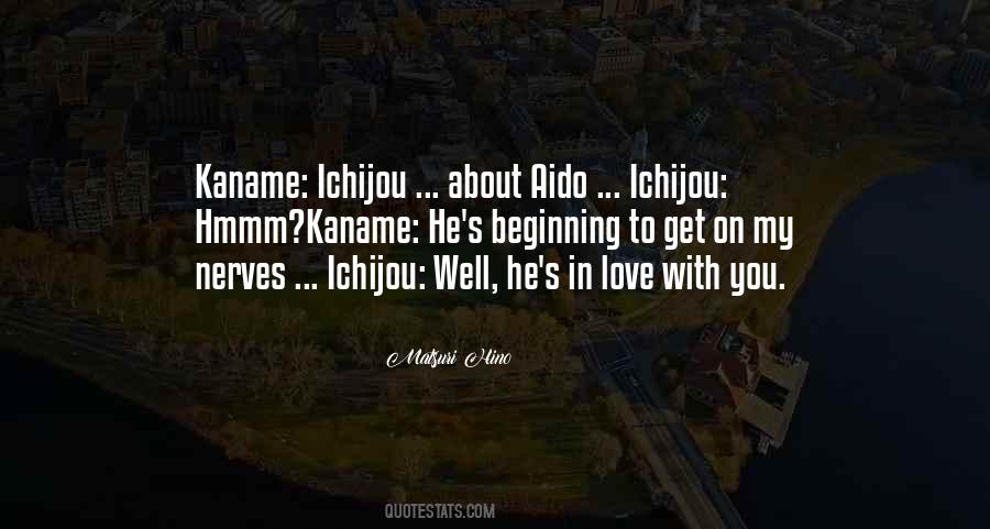 Ichijou Quotes #62115