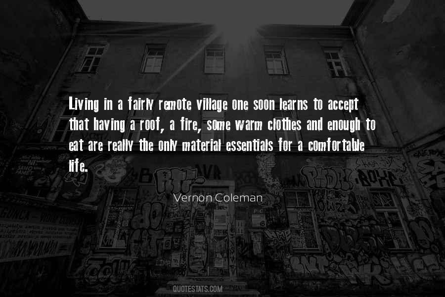 Quotes About Village Life #506177