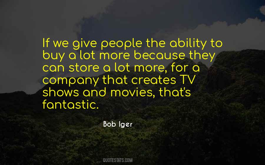 Iger's Quotes #176867