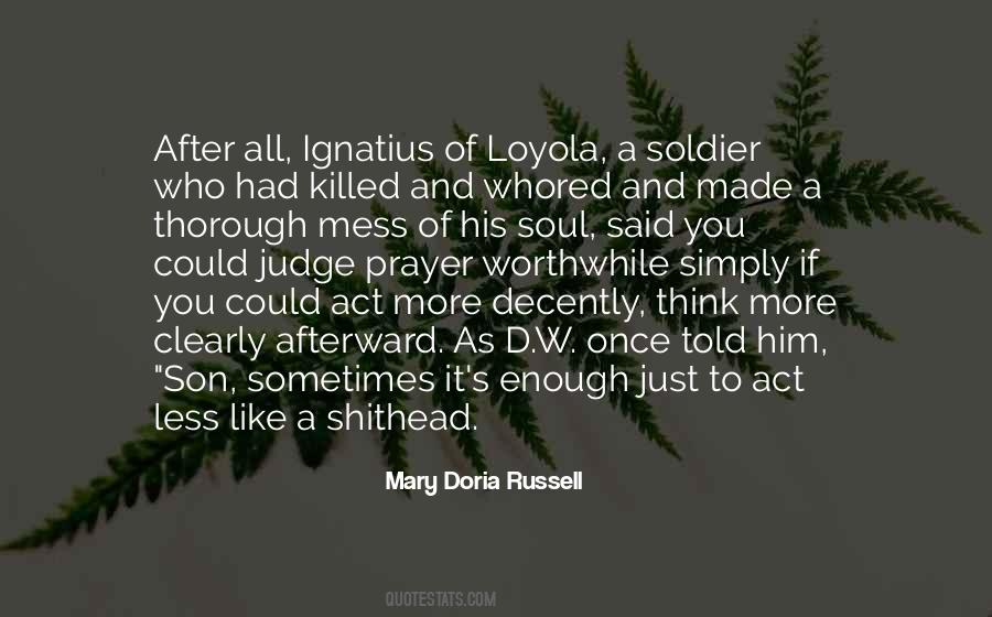 Ignatius's Quotes #1211869