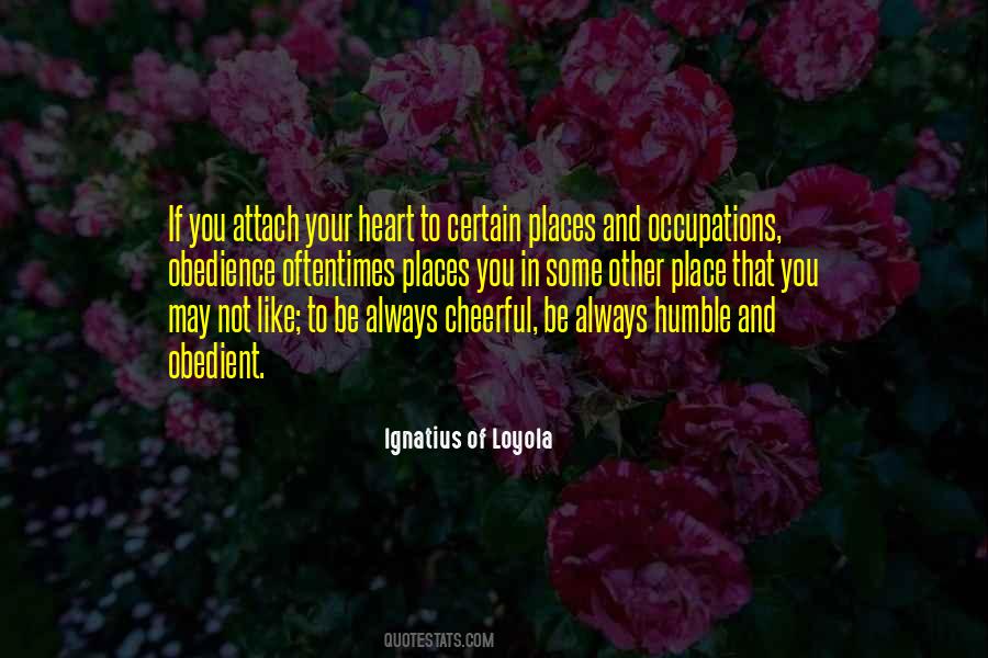 Ignatius's Quotes #233816