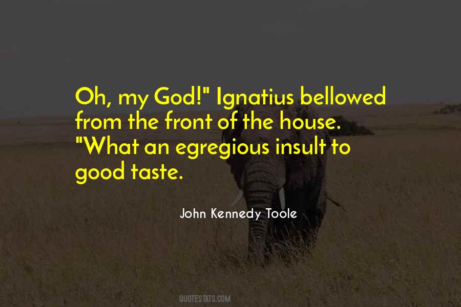 Ignatius's Quotes #54452