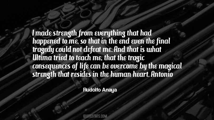 Quotes About Tragedy #1571942