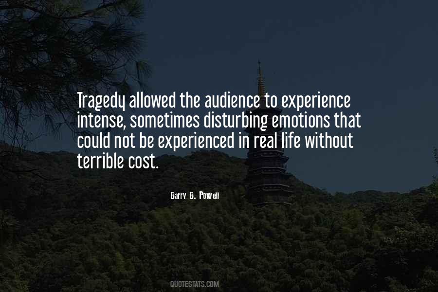 Quotes About Tragedy #1646074
