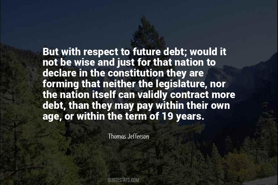 Quotes About The Nation's Future #1169231