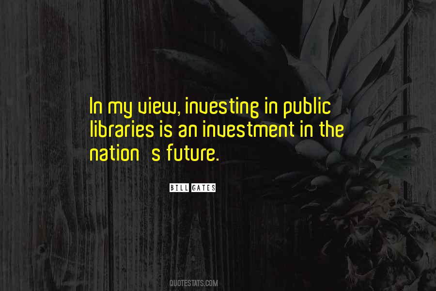 Quotes About The Nation's Future #31224