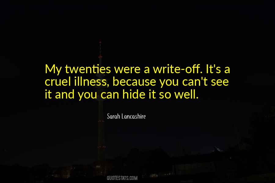 Illness's Quotes #238184