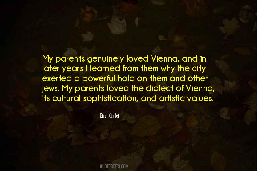 Quotes About The City Of Vienna #650599