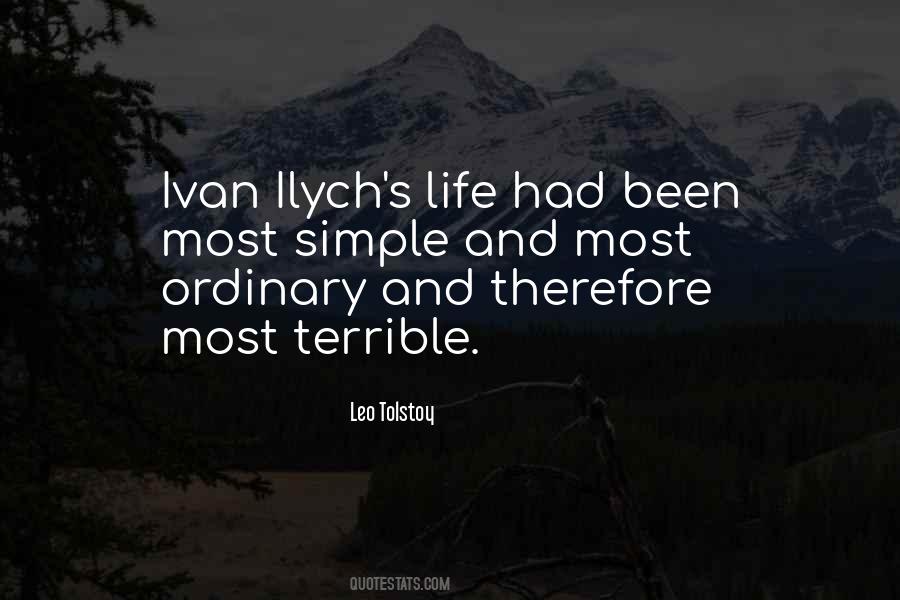 Ilych's Quotes #653387