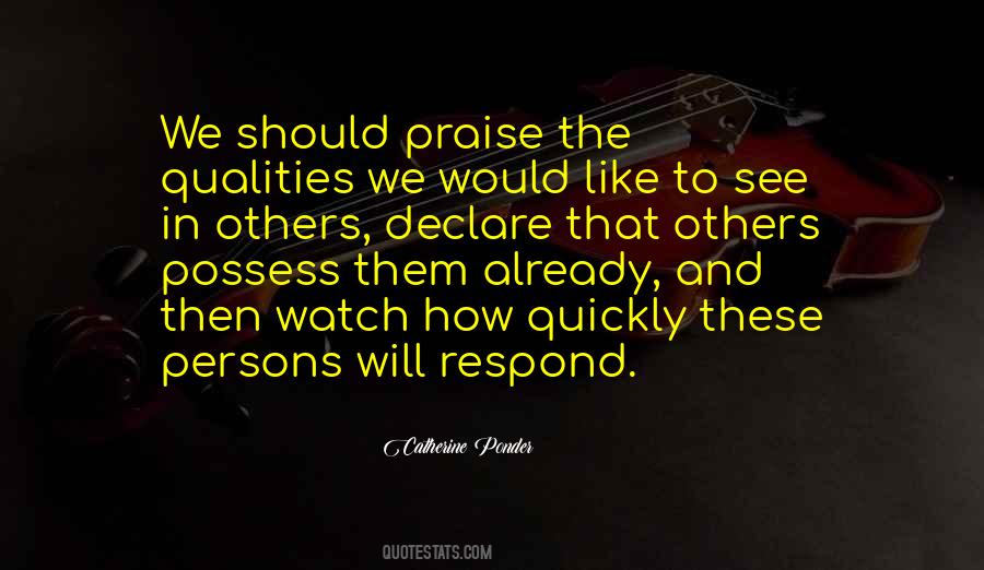 Quotes About Self Praise #1419803