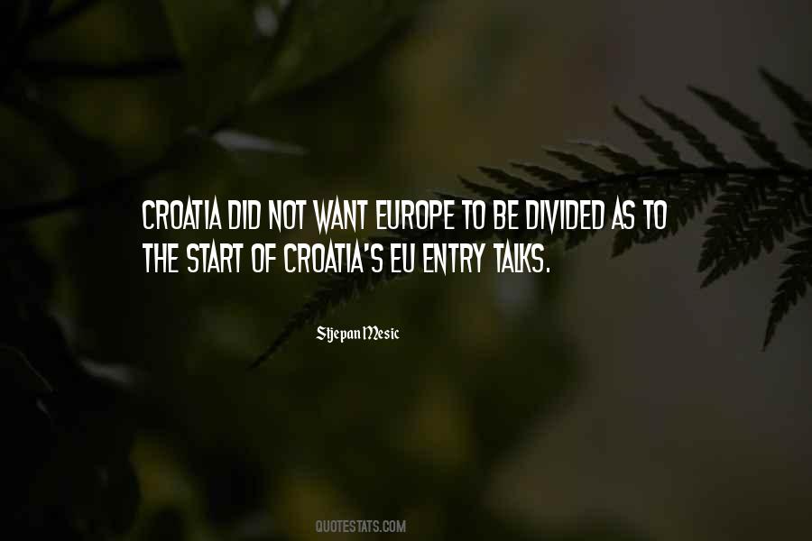 Quotes About Croatia #261341