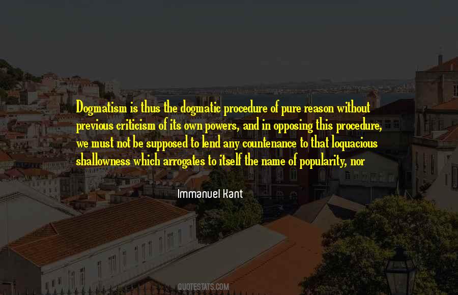 Immanuel's Quotes #277158