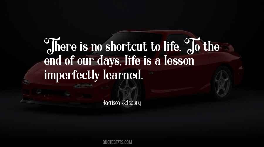 Quotes About Learned Life Lessons #3028