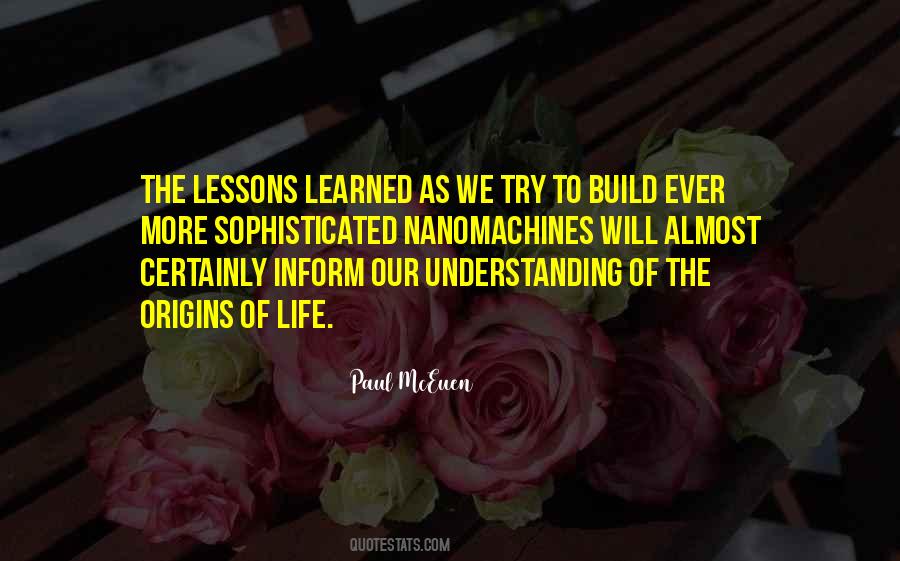 Quotes About Learned Life Lessons #927841