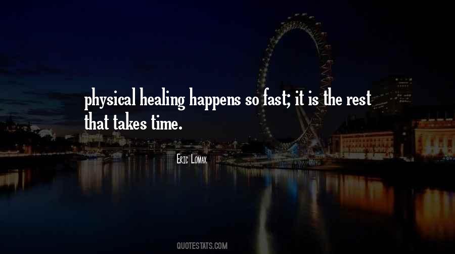 Quotes About Time Healing #435210