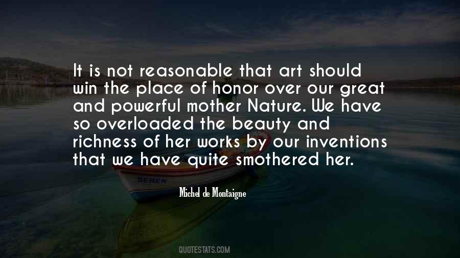 Quotes About Art And Nature #10196